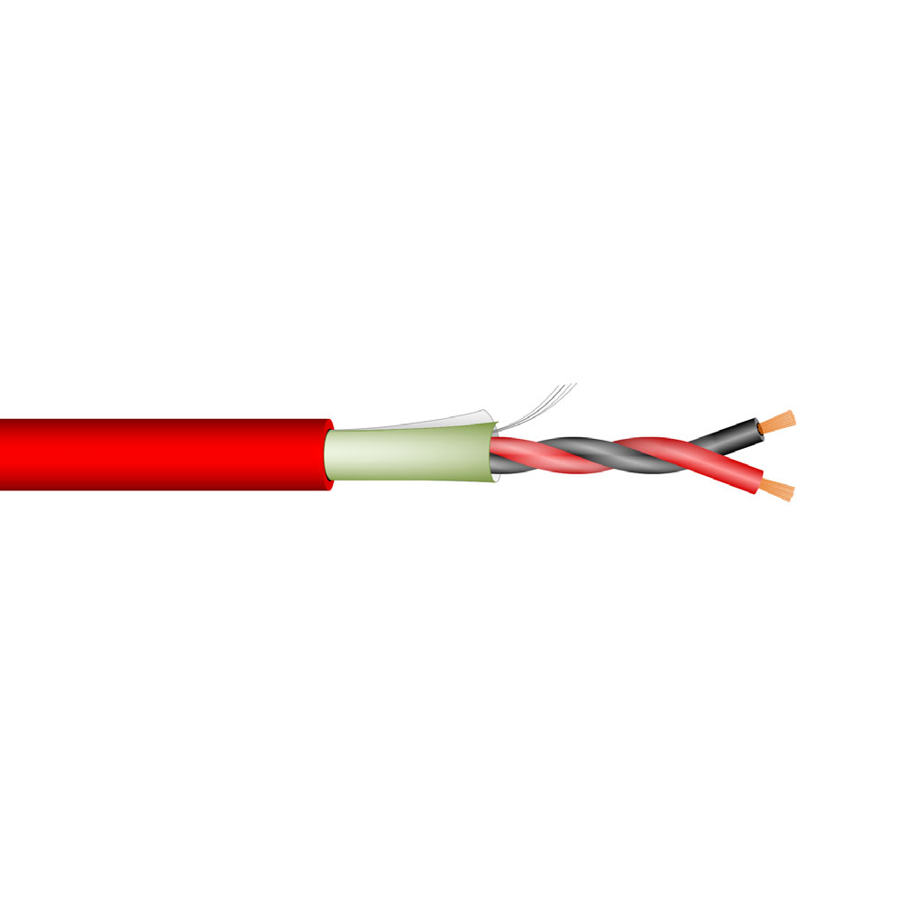 DEM-918 | 2X2,5 RJ (R100) fire resistant cable