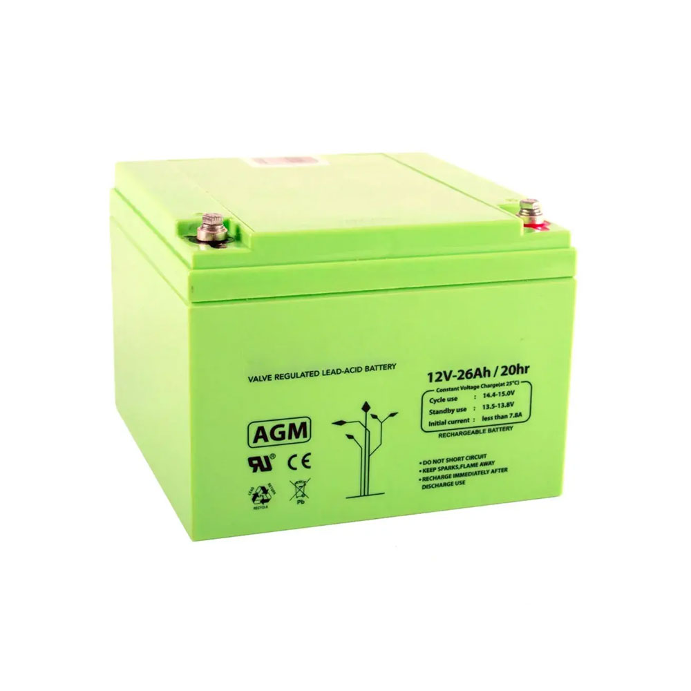 DEM-956 | Batería AGM de 12V /26 Ah