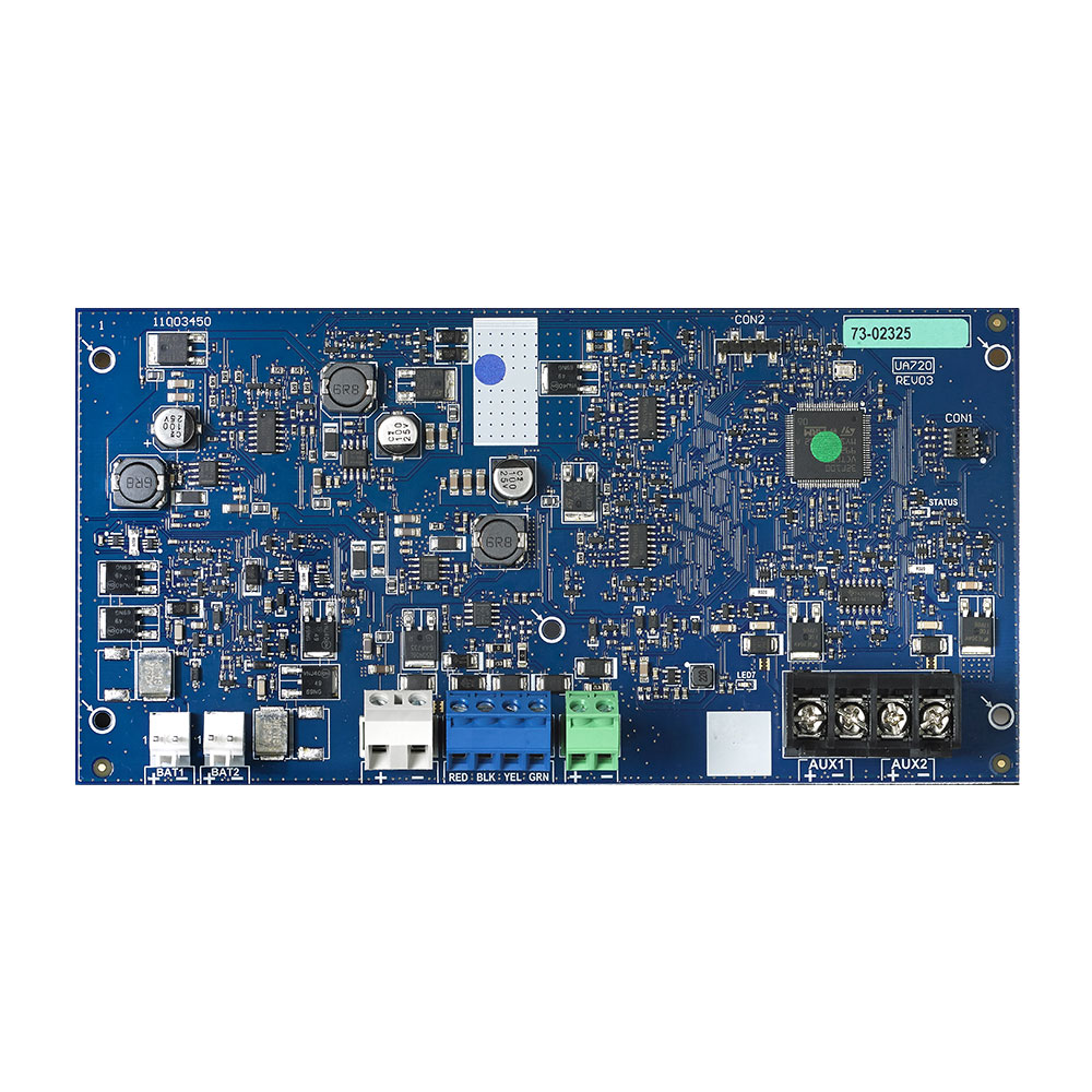 DSC-141 | Fuente de alimentación supervisada de 3A para centrales PowerSeries Pro. Entrada dual para baterías de respaldo con supervisón individual. EN50131 de Grado 3.