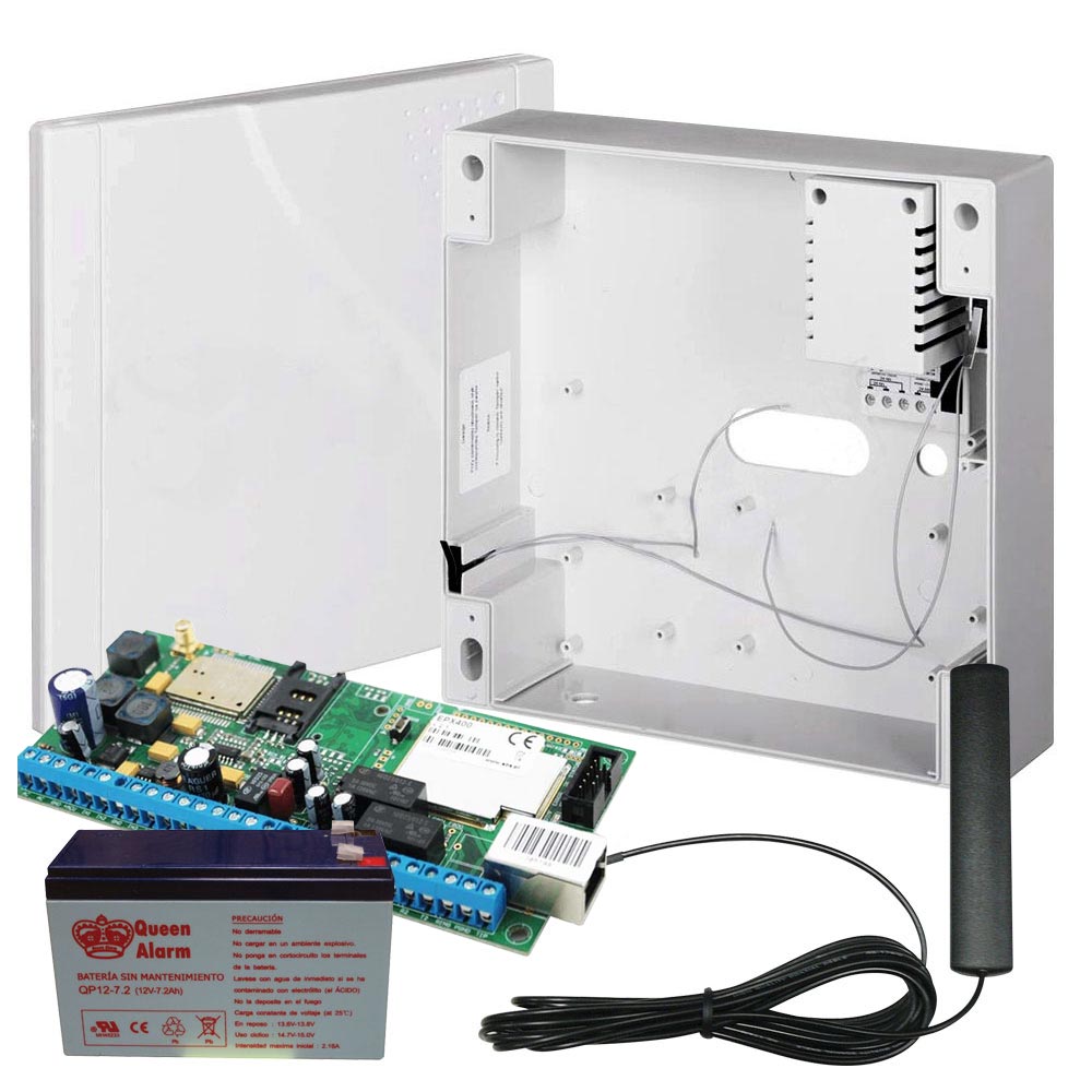EBS-4 | Kit composed of multi-functional transmitter 2G / 3G, GSM, GPRS, SIM with box, battery and antenna.