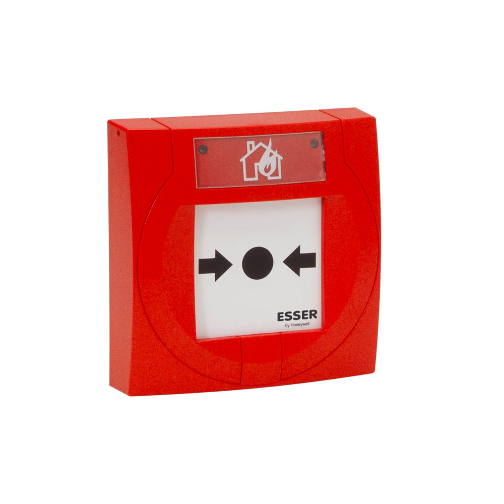 ESSER-4 | Pulsador manual de alarma IQ8 de ESSER compacto con plástico flexible