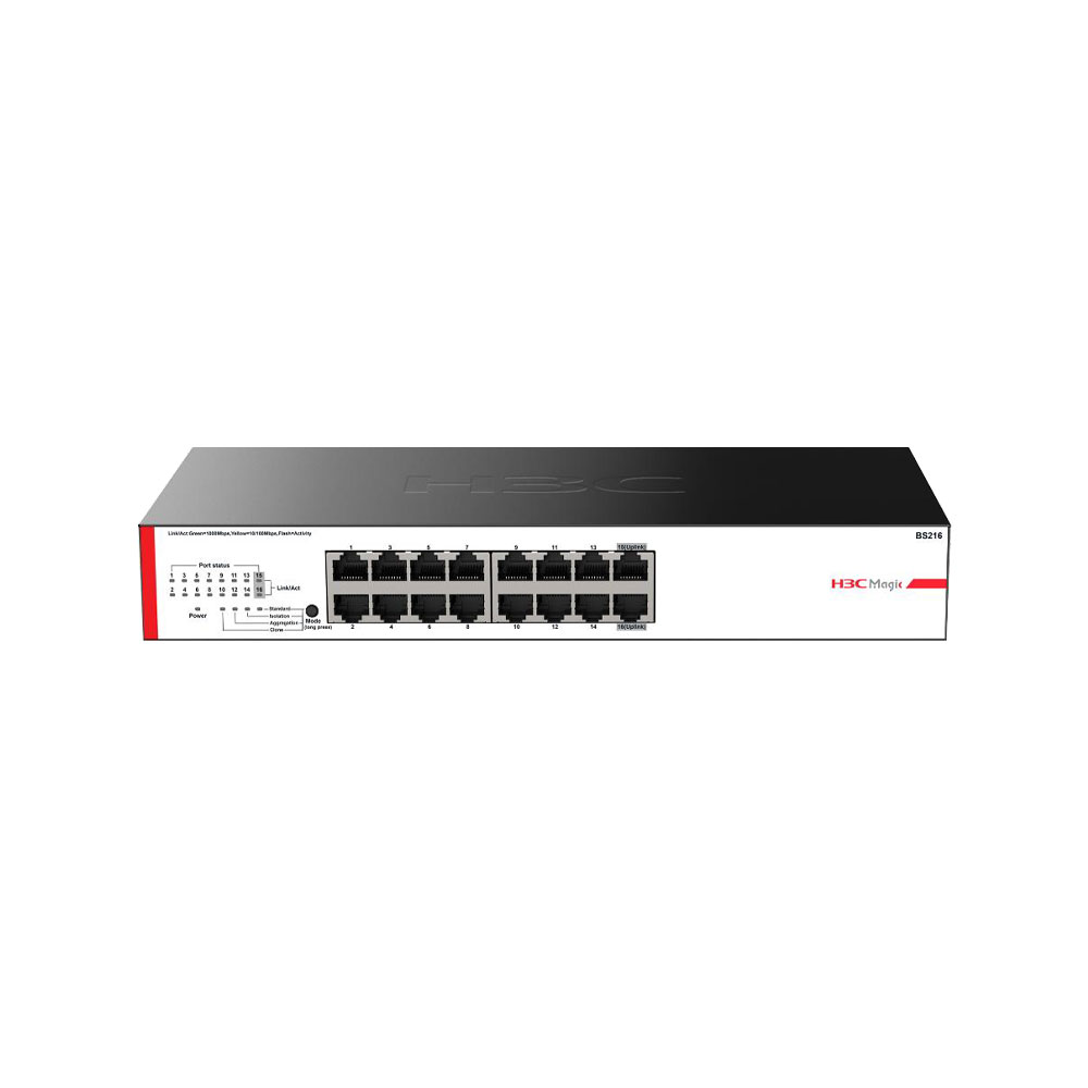 H3C-11 | 16-port Gigabit switch