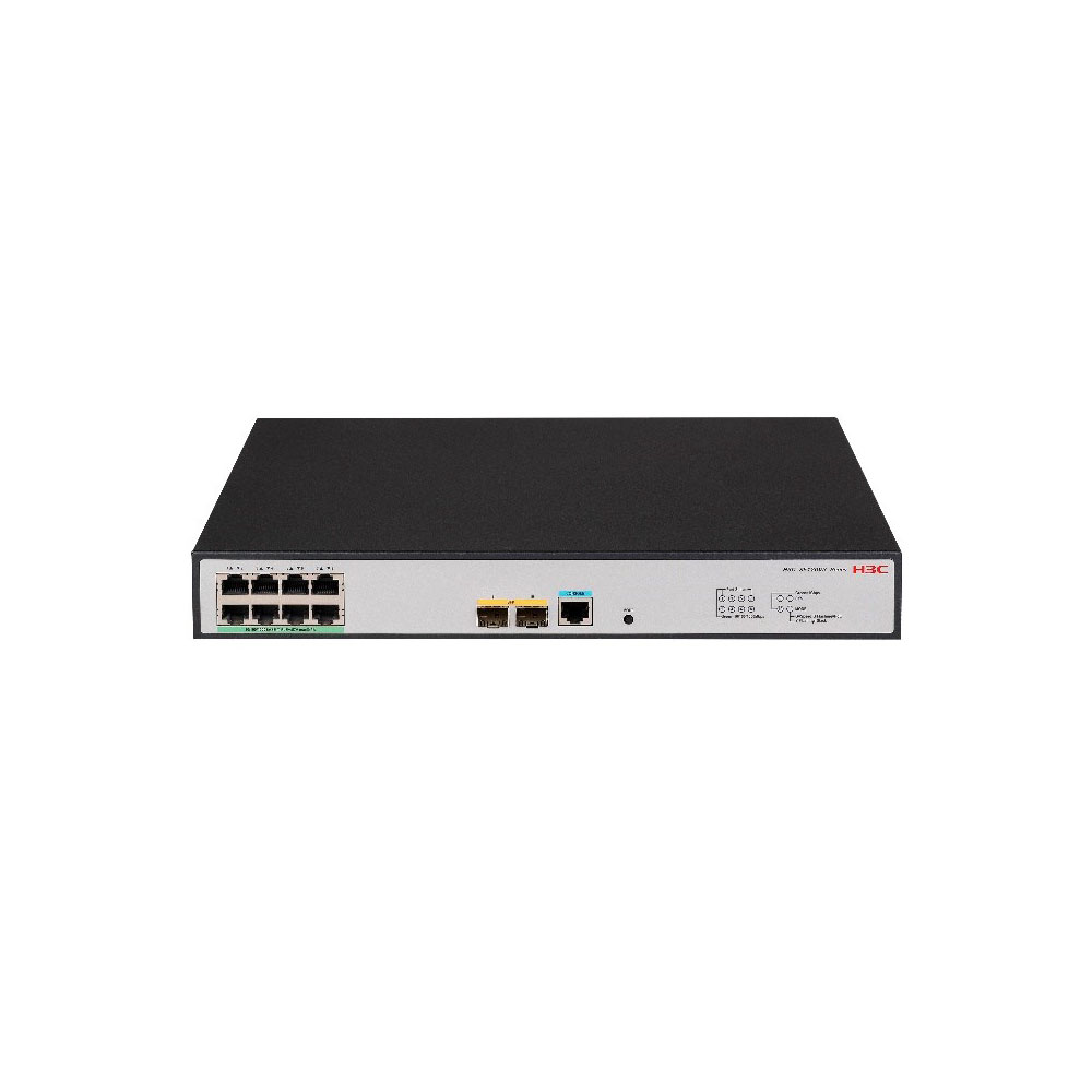 H3C-35 | Switch Gigabit L3 PoE a 8 porte + 2 porte SFP