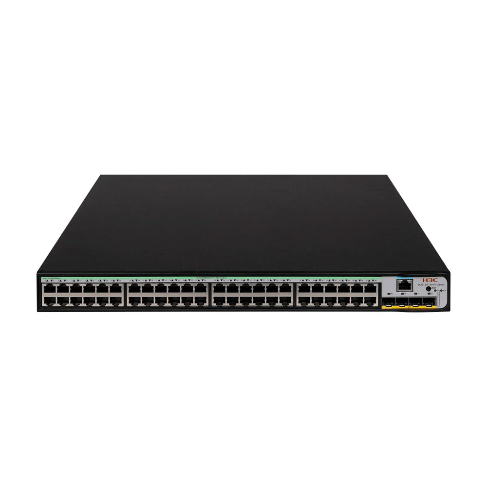 H3C-44 | Commutateur L2 Gigabit PoE 48 ports avec 4 ports SFP+