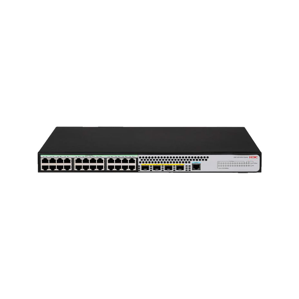 H3C-45 | Switch L3 de 24 puertos Gigabit y 4 puertos SFP+