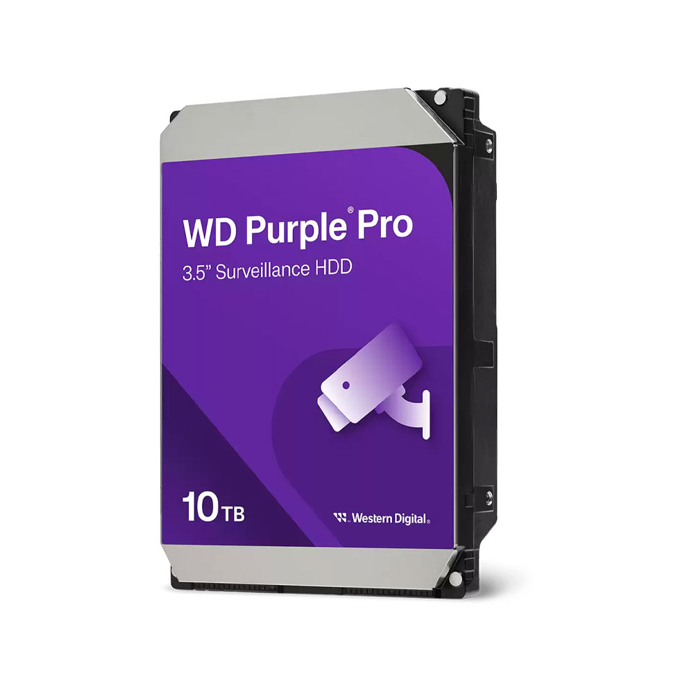 HDD-10TB-PRO | Hard disk WD Purple Pro da 10 TB per videosorveglianza con AllFrame AI