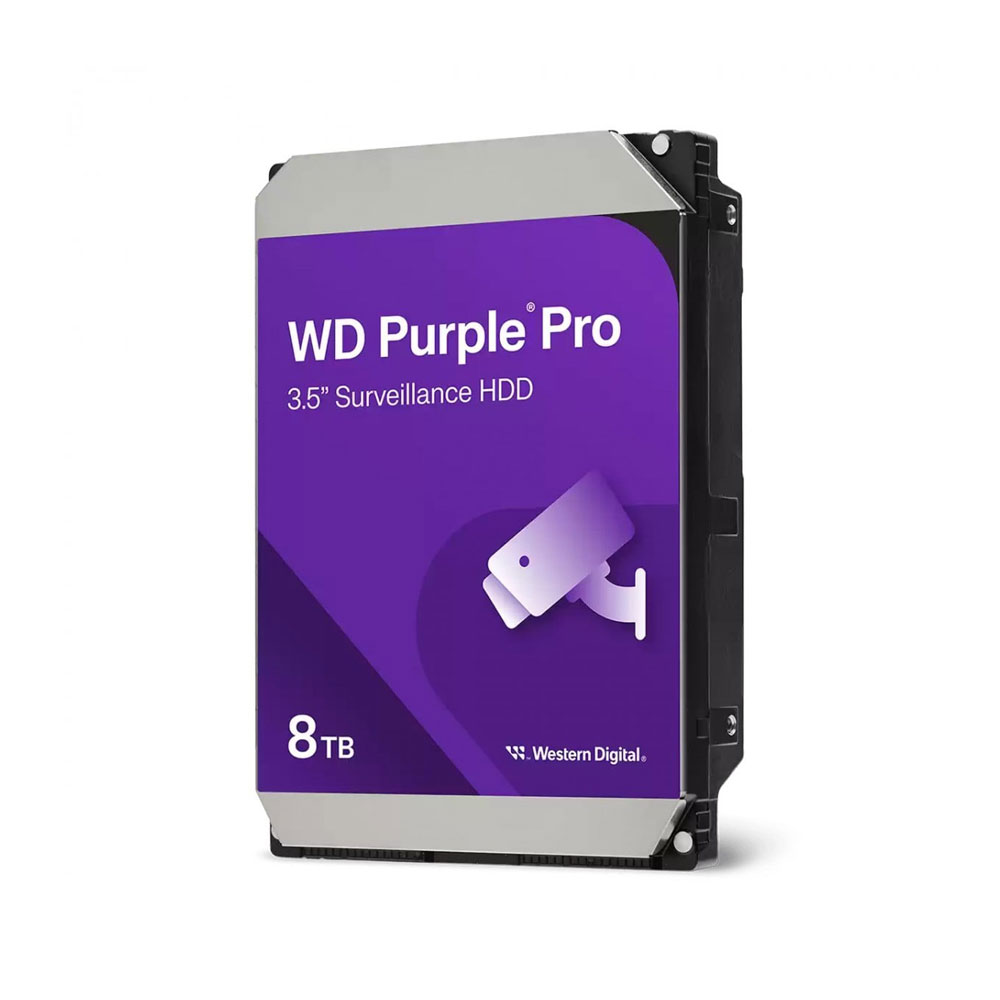 HDD-8TBN-PRO | WD Purple Pro 8 TB hard drive for video surveillance with AllFrame AI