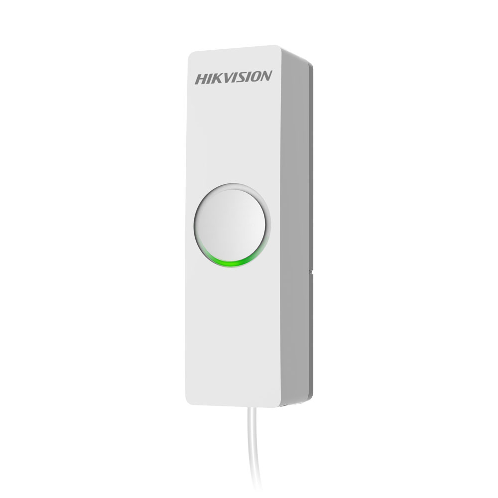 HIK-134 | Extension d’entrée radio HIKVISION pour système AXHub. Communication bidirectionnelle avec une fréquence de 868 MHz. AES-128 crypté. Tamper tamper. 2 indicateurs d'état. Ne convient pas pour l'extérieur. Alimenté par une pile CR123 3V CC.