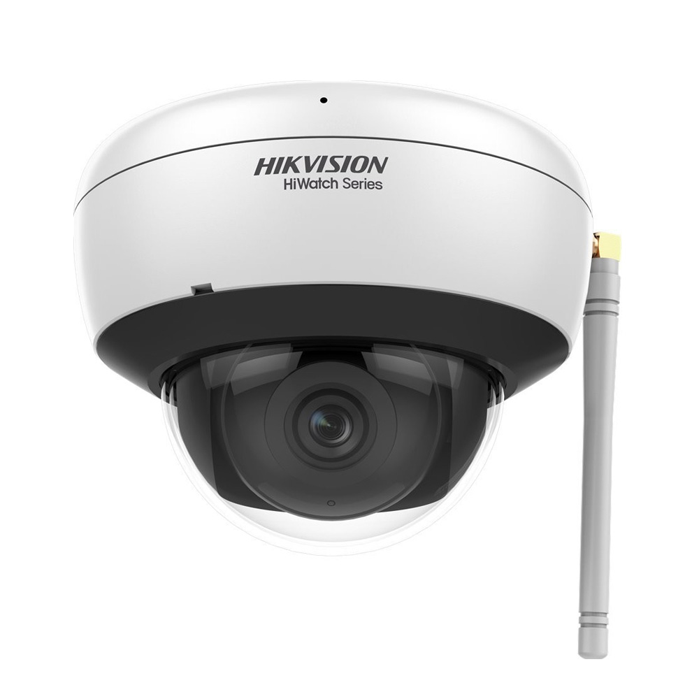 HIK-206 | Domo fijo IP WiFi Serie HiWatch™ de HIKVISION® de 2MP con iluminación infrarroja 30m, apto para exterior