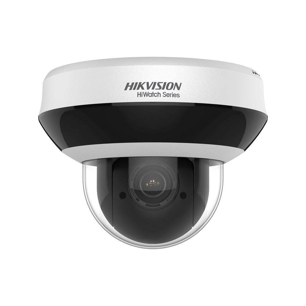 HIK-831 | Domo PTZ IP Hikvision HiWatch de 4MP com zoom 4x, WDR e IR 20 m