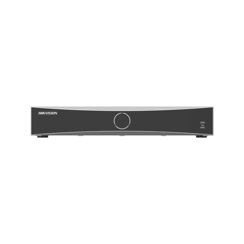 HIK-836 | NVR IP Hikvision AcuSense de 32 canales y 4K con 4 SATA y analítica inteligente
