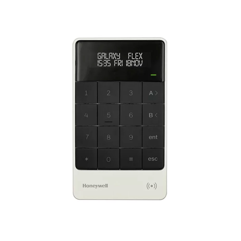 HONEYWELL-427 | Teclado Keyprox Honeywell Galaxy MK9 con lector de proximidad y pantalla OLED