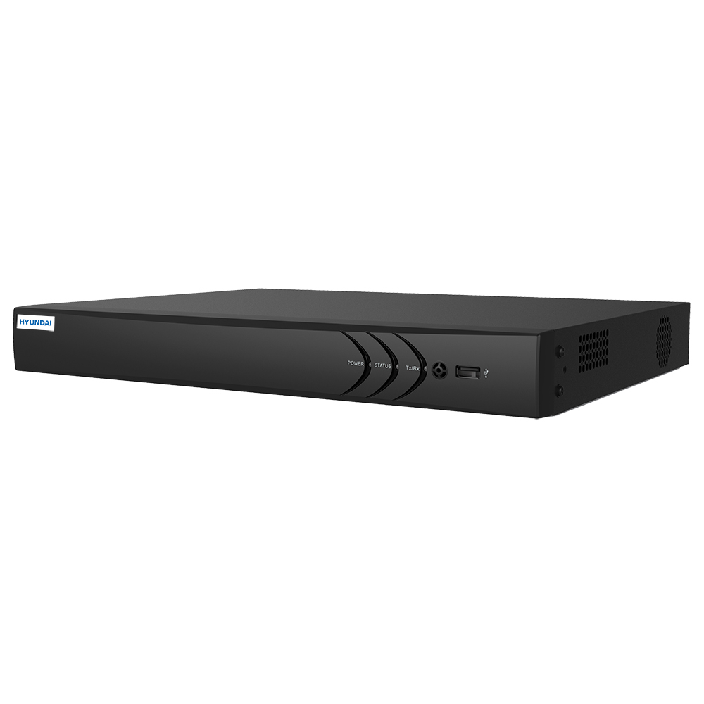 HYU-1068 | NVR IP de 16 canais com PoE+