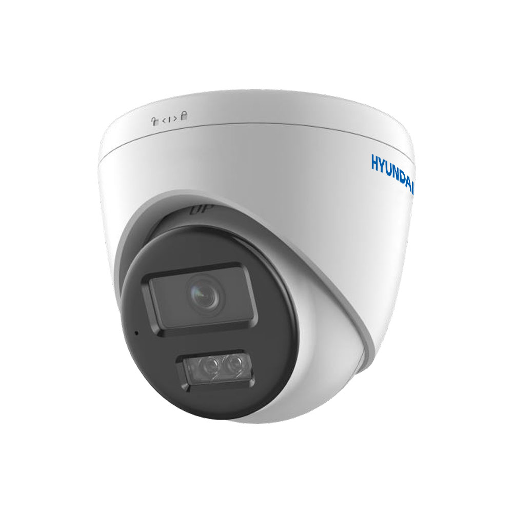 HYU-1107 | Dome IP de 6MP com Smart Hybrid Light para utilização no exterior