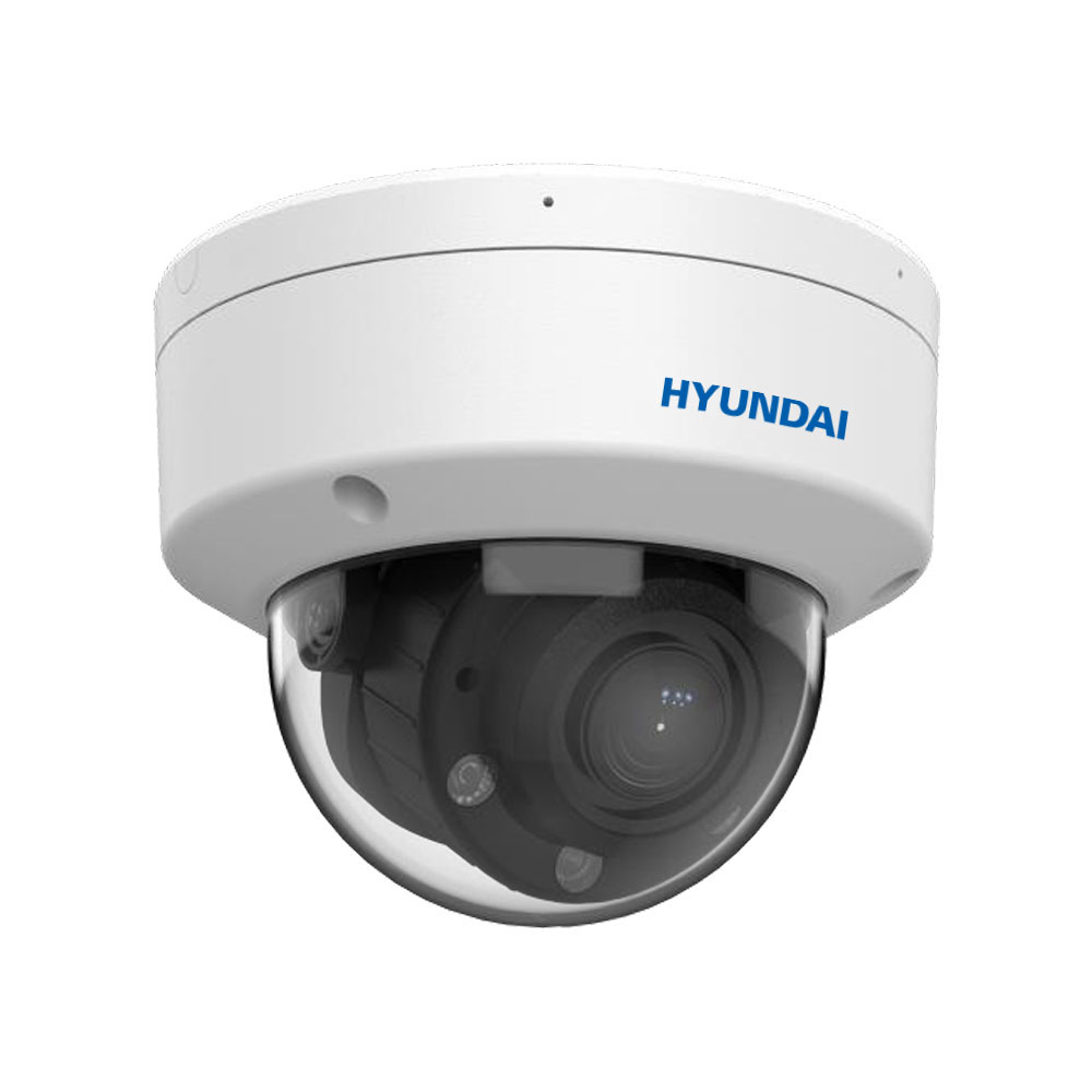 HYU-1109 | Dome IP de 6MP com Smart Hybrid Light para utilização no exterior