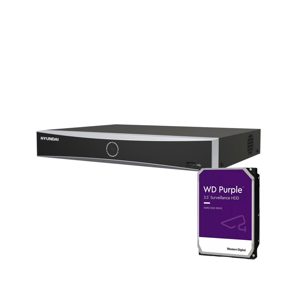 HYU-1115-2TB | NVR IP a 8 canali con PoE