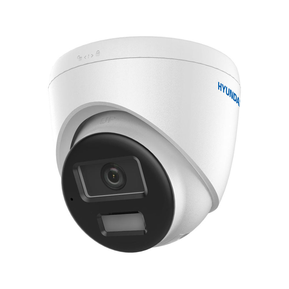 HYU-1125 | Dome IP de 6MP com Smart Hybrid Light para utilização no exterior