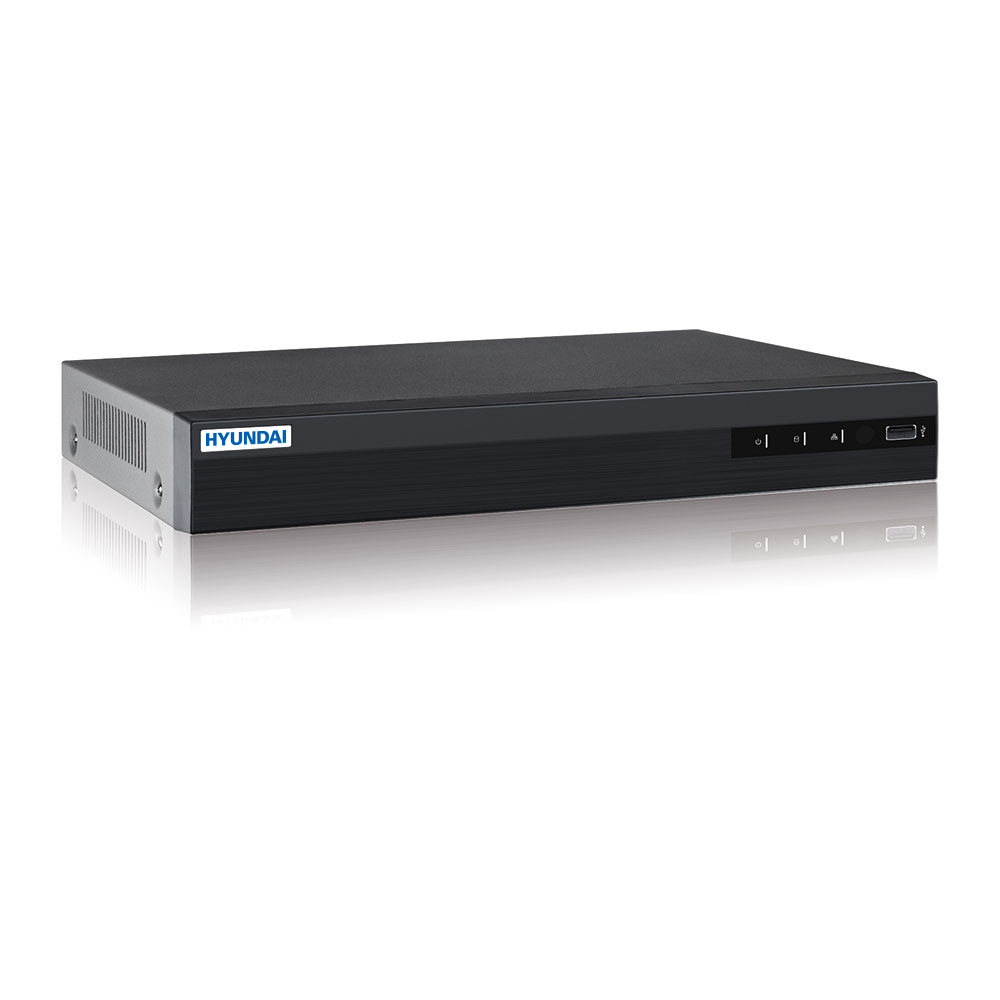 HYU-377 | ZVR 5 en 1 de 8 canales 8MP (7 ips) / 5 MP (12 ips) / 4 MP (15 ips) / 3MP (18 ips) / 1080P (25 ips) HDTVI/HDCVI/AHD/CVBS + 2 canales IP 6MP. Formato de vídeo H.265+/H.265/H.264+/H.264. 4 entradas / 1 salida de audio (audio bidireccional). Grabación 6MP (IP), 8MP/5MP/4MP/3MP (TVI), 1080P, 720P, WD1, 4CIF, VGA, CIF, QVGA, QCIF, llegando a full 1080P en todas las cámaras. Salida BNC a 4CIF. Salidas HDMI (4K, 2K) y VGA (1080P). 8 entradas / 4 salidas de alarma. Capacidad de 1 HDD SATA. RJ45 Gigabit. Onvif, P2P, DDNS. 2 USB, 1 RS485. 12V CC.