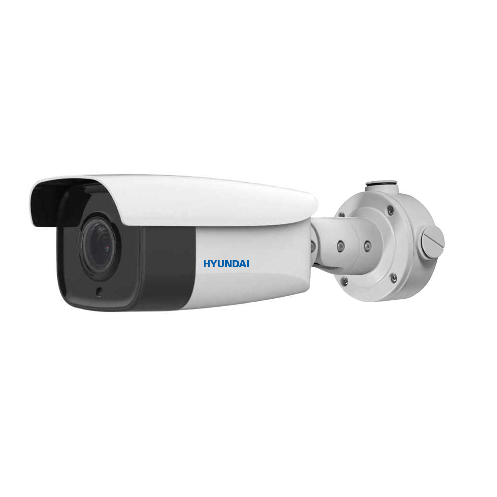 HYU-444 | Cámara bullet IP Night Fighter con Smart IR 50m, de exterior de 2 megapíxels. Stream triple. H.264/H.264+/MPEG4/MJPEG. CMOS 1/1,8" de 2MP. Resolución digital de 1080P, 1,3MP, 720P. Filtro mecánico. 0,0027 lux. Óptica motorizada de 2,8~12 mm (92°~32°) con autofocus. OSD, AGC, BLC, WDR real 120dB, 3D-DNR, ROI, videosensor, ROI, defog. Función LPR, Lectura de matrículas integrada. Funciones inteligentes (IVS). Detección facial. Audio bidireccional. 1 entrada / 1 salida de alarma. Ranura MicroSD. IP67. Soporte 3AXIS. Botón reset. 12V CC. PoE+. Incluye soporte y base de tubo.