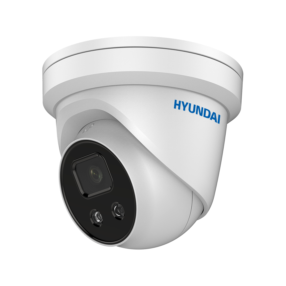 HYU-610 | Dome fisso IP di 2MP con illuminazione infrarossi 50m, adatto per esterni