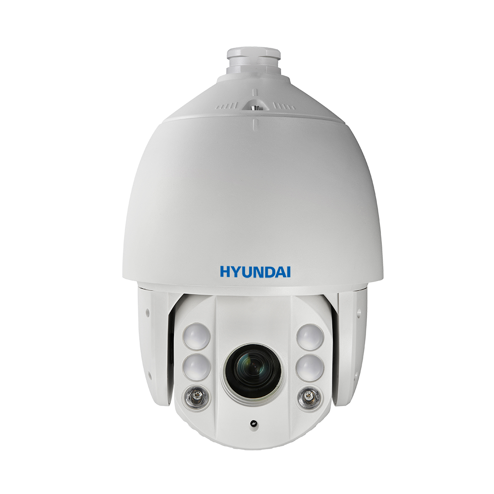 HYU-692 | Dôme motorisé 4 en 1 à 160 ° / sec. avec éclairage IR de 150 m, pour extérieur. CMOS 1 / 2,8 "2 mégapixels, résolution 1080P à 25 ips, zoom optique 32X de 4,8 à 153 mm (54,2 ° à 1,97 °), zoom numérique 16X, sortie 4 en 1 (HDCVI) / HDTVI / AHD / CVBS) Filtre ICR OSD, AWB, AGC, BLC, HLC, EIS, WDR réel à 120 dB, 3D-DNR, masques de confidentialité 256 préréglages Pelco-D / P. RS485 Half Duplex. , 24V AC, résistant à la foudre Ne comprend pas de support ni d’alimentation.