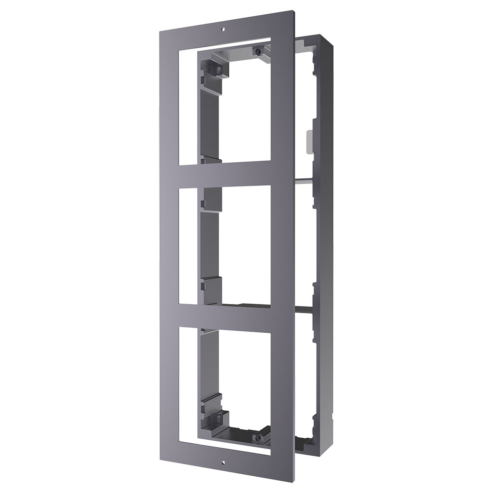 HYU-719 | HYUNDAI NEXTGEN framework for surface installation of 3 video door entry system modules.