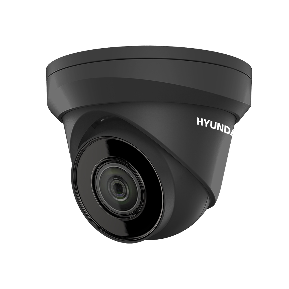 HYU-770 | IP HYUNDAI NEXT GEN IP dome Performance Line with IR of 30m for outdoors, 2 MP. H.265 / H.264 / MJPEG format. 1/2.8" CMOS, 2MP. Digital resolution 1080P @ 25FPS. Mechanical filter. 0.028 lux. 2.8 mm lens (114 °). OSD, AGC, BLC, digital WDR, 3D-DNR, motion detection, privacy masks, fixed ROI zone, IP67, IK10,3AXIS, 12V DC, PoE.