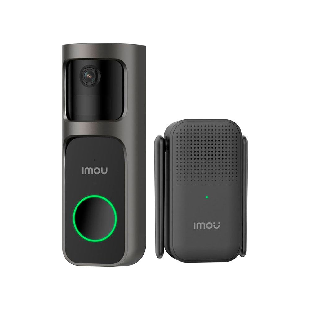 IMOU-0037 | Imou Doorbell 2S sonnette vidéo 2K sans fil avec kit Chime DS2S