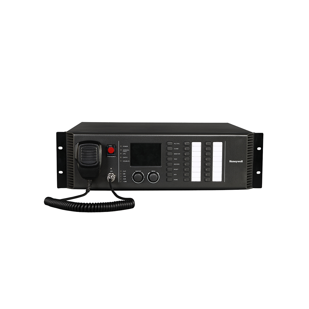 INTEVIO-78 | Unidad de control maestra para sistema modular de megafonía y evacuación por voz Honeywell INTEVIO