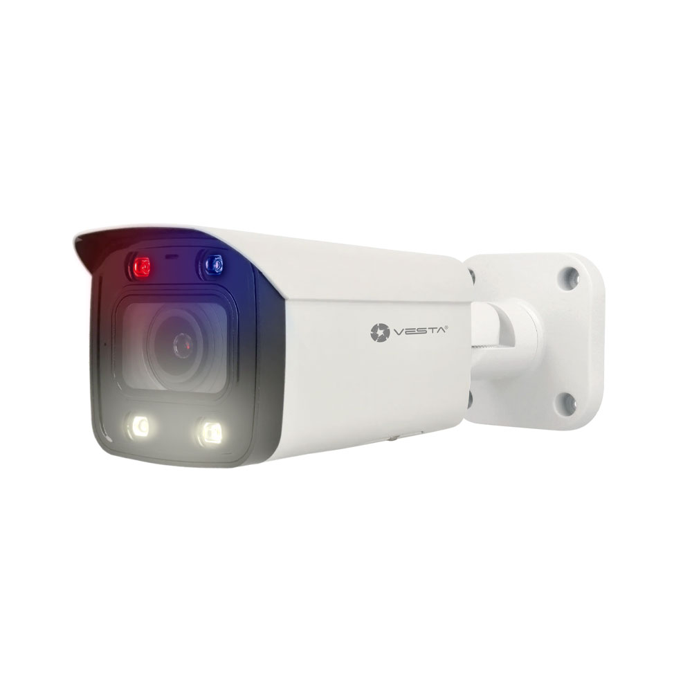 IPC-B34-ZAS-MC-PV-V2 | VESTA Advanced Video Smart Dual Light Magic Color Active Deterrence 4MP outdoor IP camera
