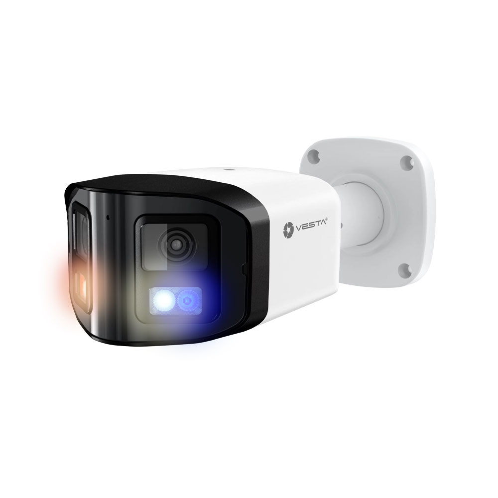 IPC-B38-A180-PV | Panoramic IP camera 8MP Smart Dual Light Active Deterrence Magic Color Ultra AI outdoor IP camera