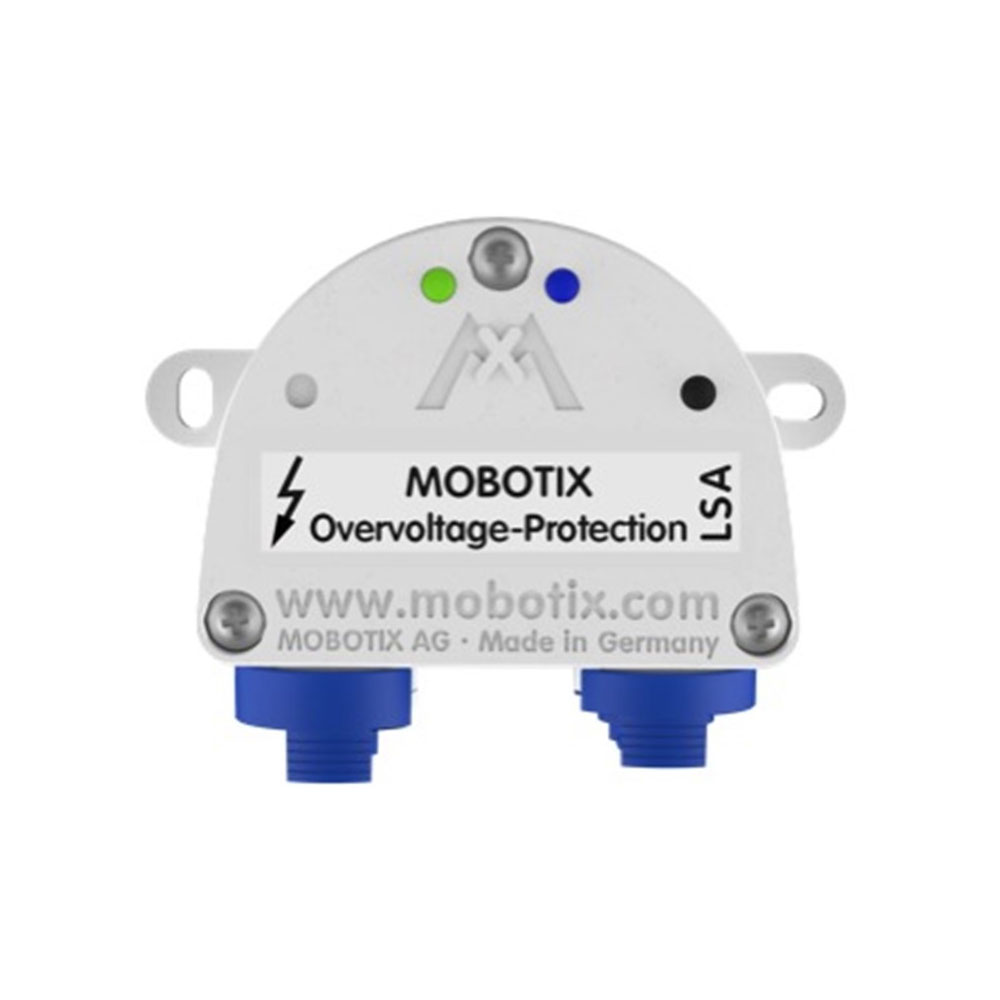MOBOTIX-46 | Caixa de proteção contra sobretensões PoE para câmaras IP MOBOTIX
