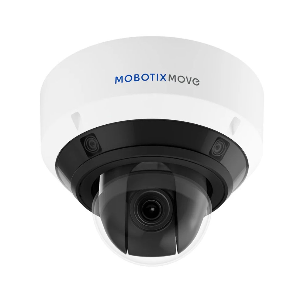 MOBOTIX-57 | Dome IP multisensore PTZ MOBOTIX MOVE Vandal Combo da 20MP con analisi AI