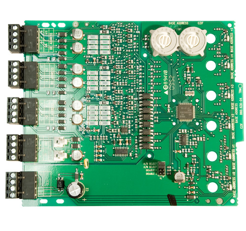 NOTIFIER-131 | Módulo monitor direccionable con 6 circuitos de entrada supervisados para interconectar detectores convencionales a 2 hi