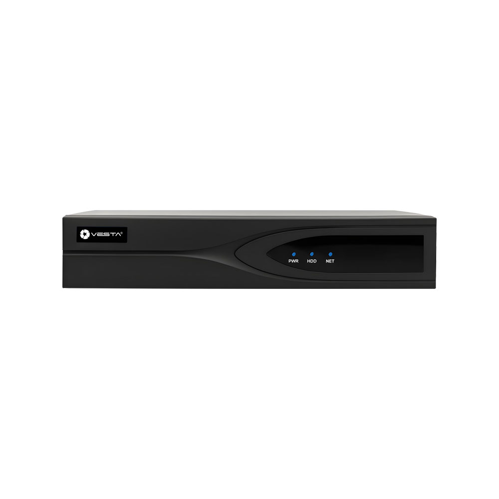 NVR5104-4P-PRO | NVR IP a 4 canali VESTA Advanced Video con 4 porte PoE