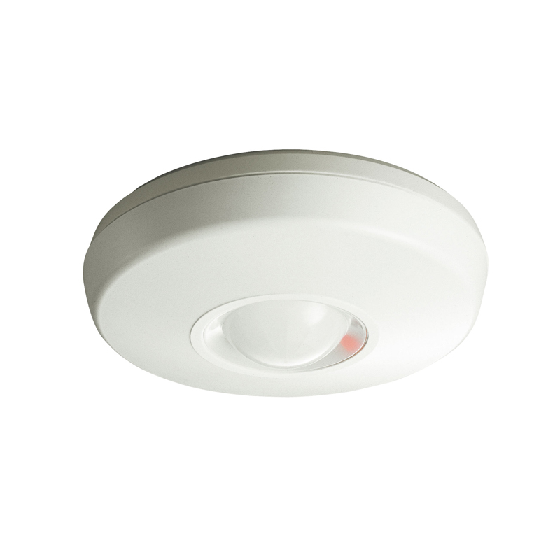 OPTEX-34 | PIR de techo de Ø8~12m, 360°. 62 zonas de detección. Lente esférica fresnel. Salida de alarma y tamper contra sabotaje. Contador de pulsos. Protección RFI y de temperatura. Circuito de reducción de ruido. Grado 2.