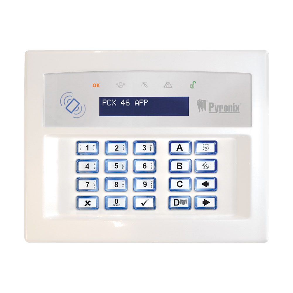 PYRO-70 | Clavier câblée compatible avec les centrales électriques PYRO-53 et PYRO-54