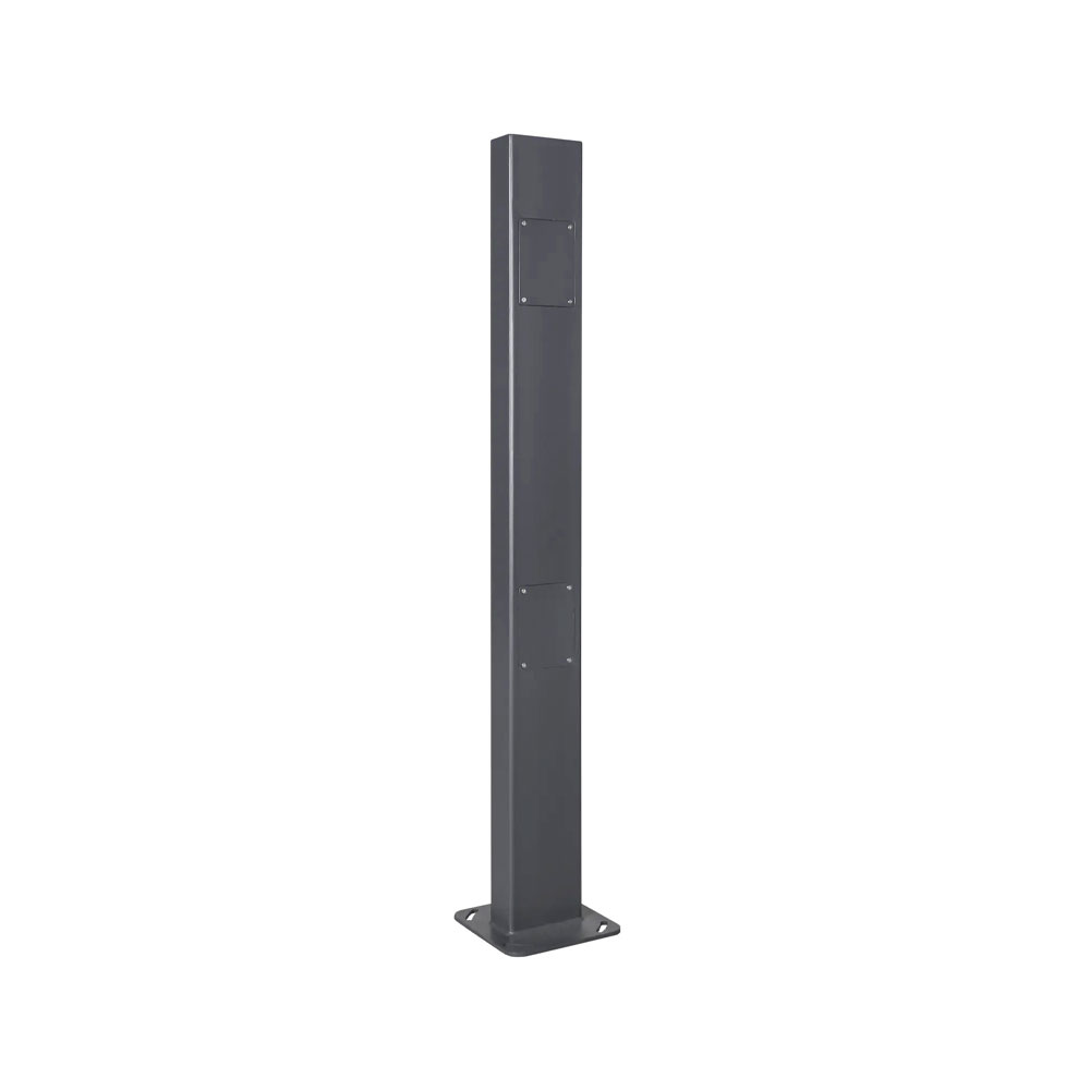 SAM-5062 | 2 m dark gray post for camera and access control