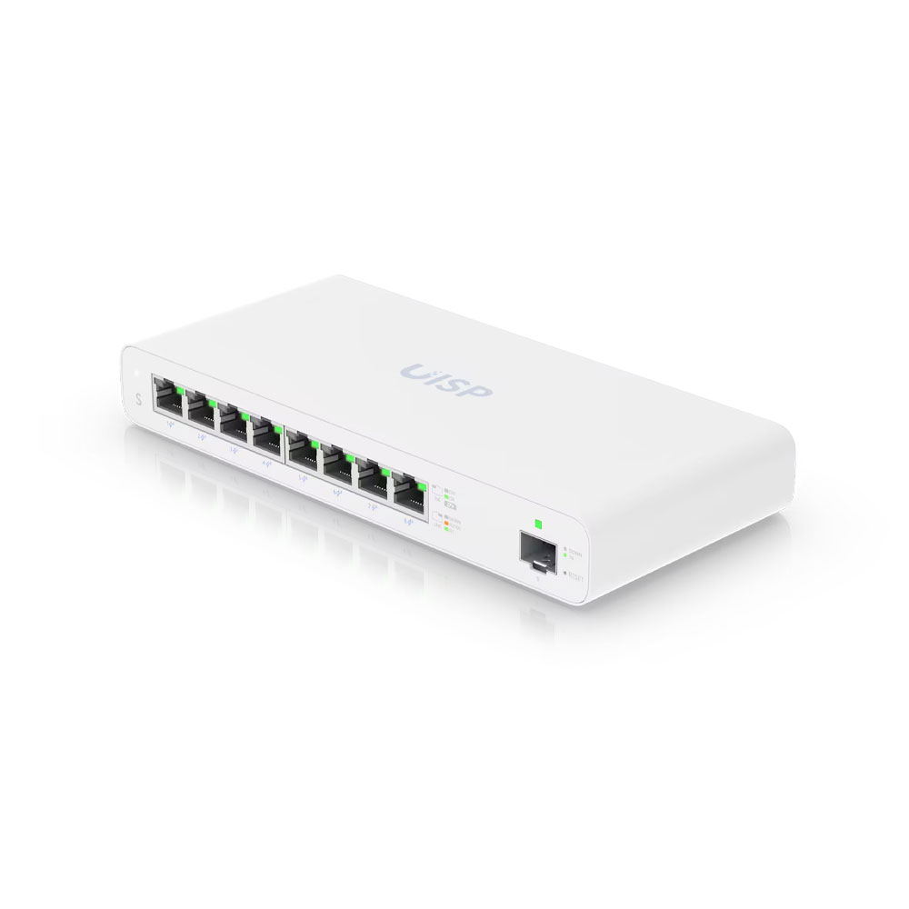 SAM-5096 | Layer 2 managed PoE switch with 8 Gigabit ports, SFP uplink and 110 W