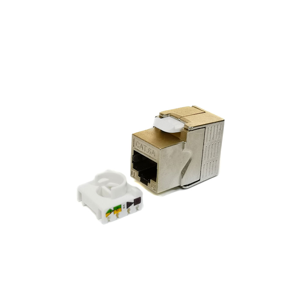 SAM-6732 | Keystone FTP Cat6A FTP Keystone Plug