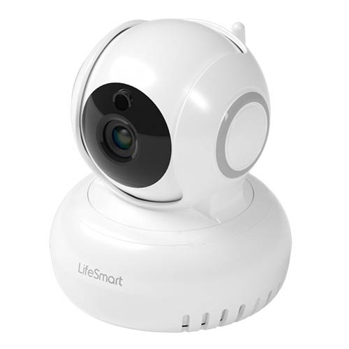 SMARTLIFE-23 | Smart WiFi camera from LifeSmart. 270 ° wide angle lens. HD 1080P resolution. Infrared night vision Multiple combination of free triggers. TF card slot. Remote monitoring in the cloud. It is recommended to use with the Smart Station.