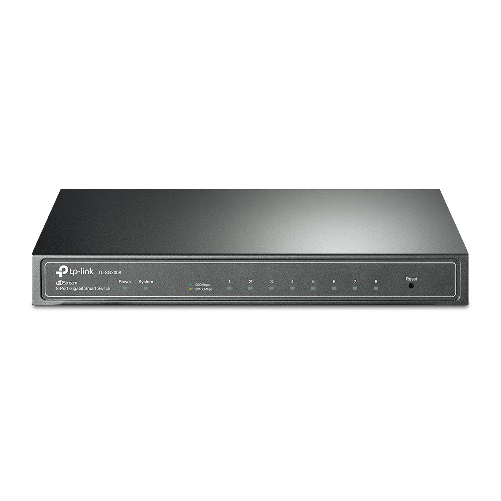 TPLINK-061 | Comutador Gigabit Ethernet L2 de 8 portas