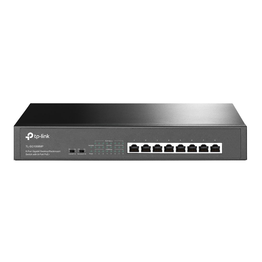 TPLINK-110 | Comutador Gigabit PoE+ de 8 portas