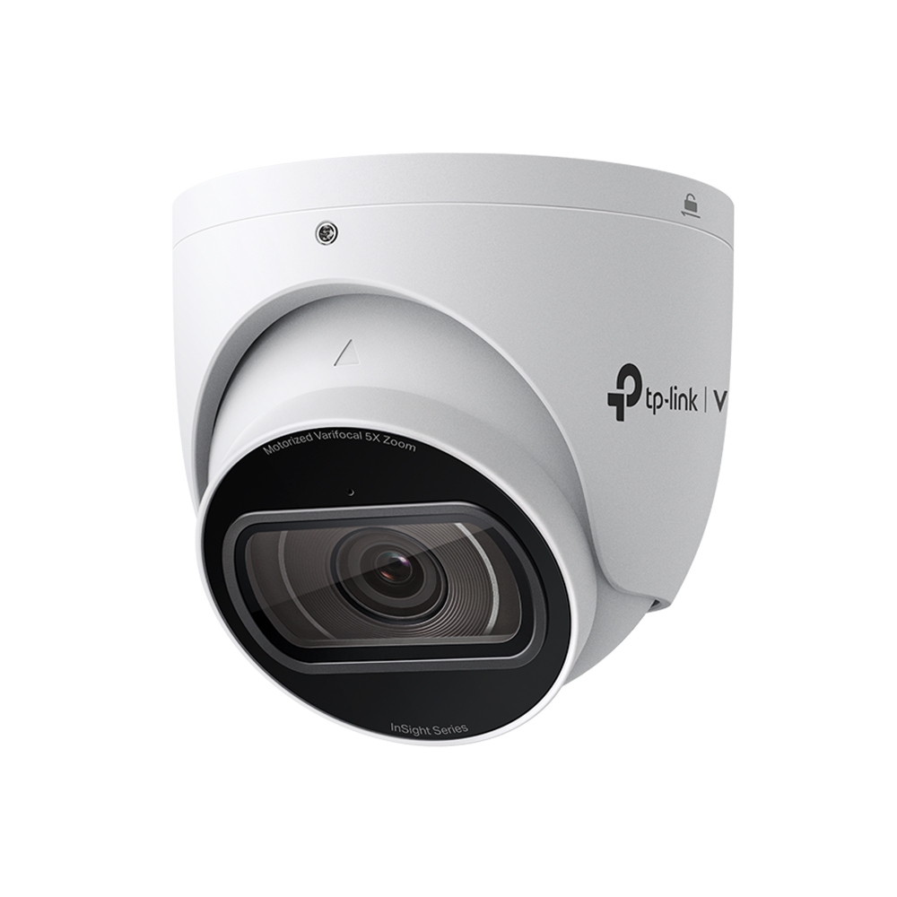 TPLINK-158 | Motorized 4MP varifocal IP minidome with active deterrence and advanced analytics
