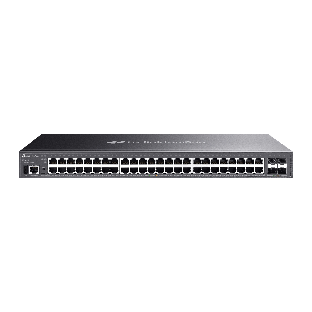 TPLINK-222 | Switch gestito L3 TP-Link Omada 48 porte Gigabit + 4 SFP+ 10G