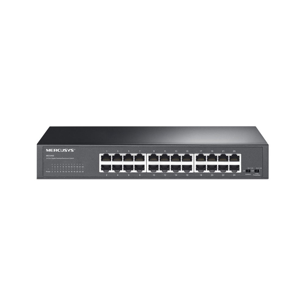 TPLINK-251 | Switch TP-Link Mercusys de 24 canais gigabit