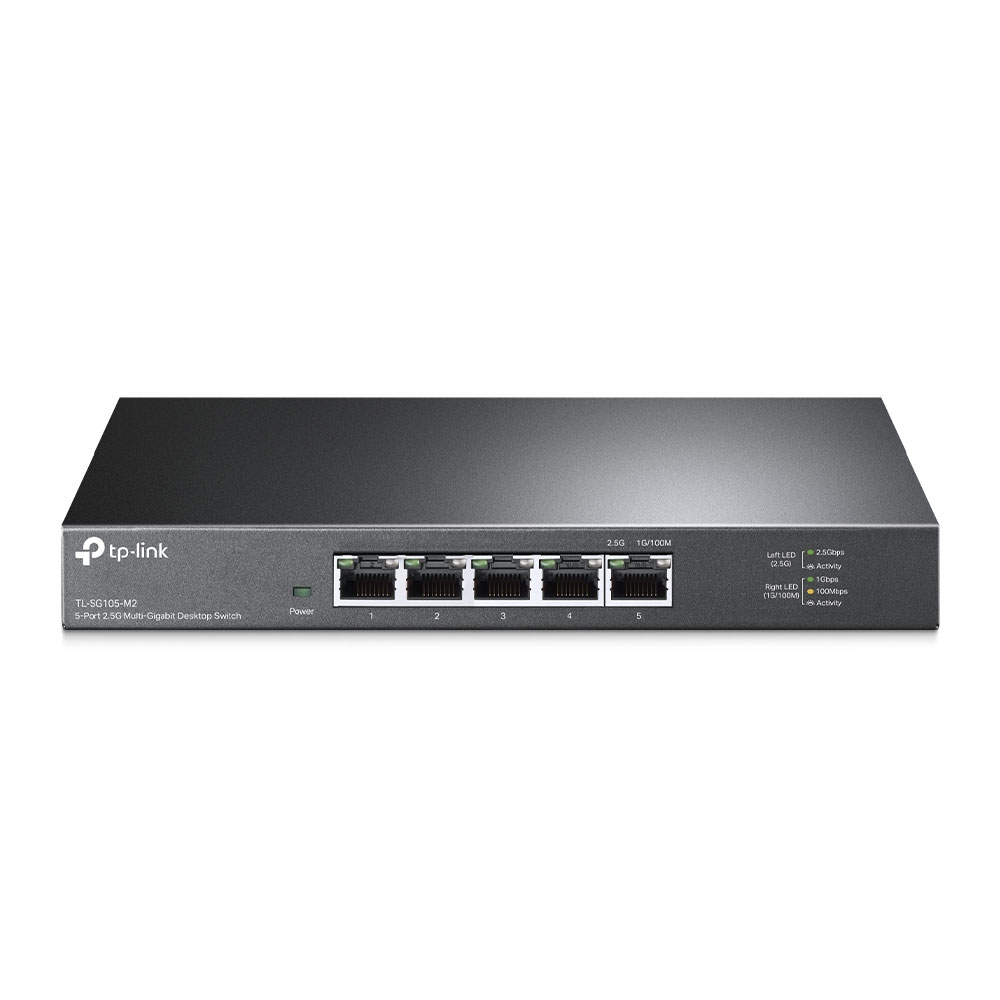 TPLINK-267 | Unmanaged TP-Link 5-port 2.5 Gbps switch