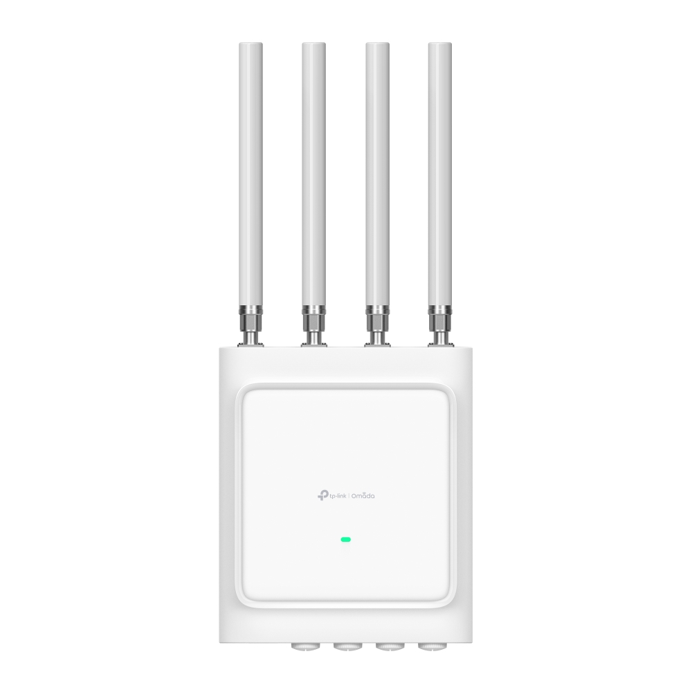 TPLINK-315 | Point d'accès WiFi 6 Omada by TP-Link AX3600 bibande pour extérieur avec PoE, SFP+ 10G et protection IP68