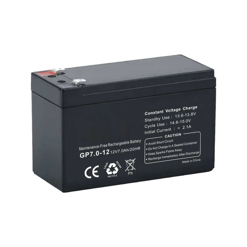 VBAT-3N | VESTA 12 V 7 Ah rechargeable AGM VRLA battery for alarm systems