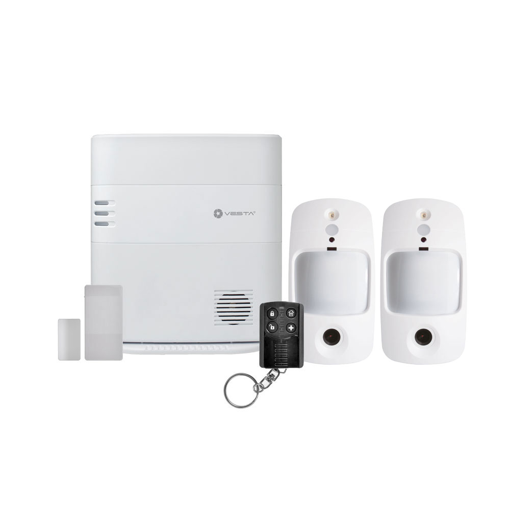 VESTA-514 | Kit d'intrusion VESTA SmartSeries IP et 4G avec vérification visuelle PIRCAM